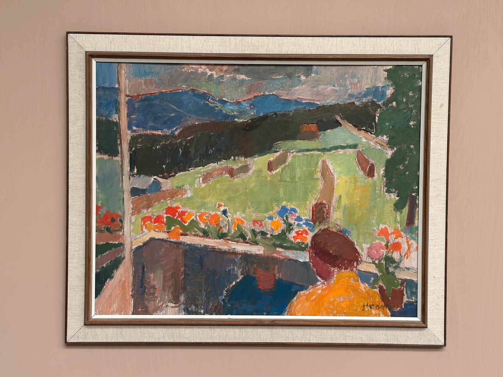 “Balcony View” by John Hedman