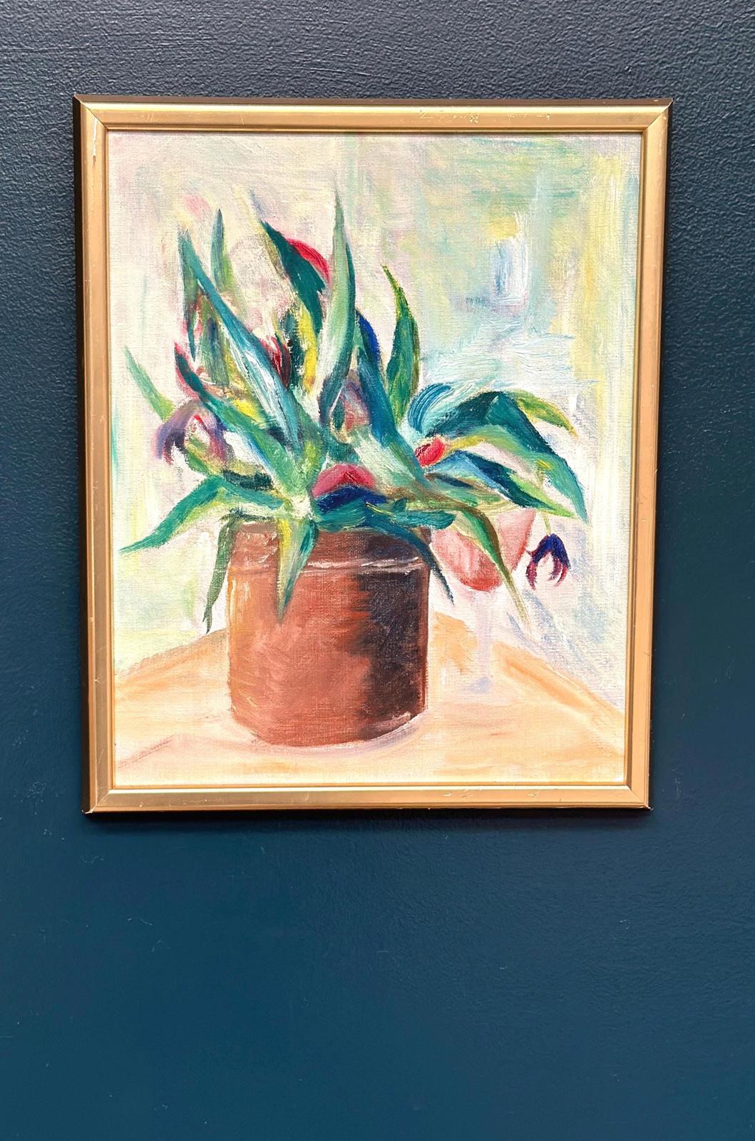 “Vase with Plant”