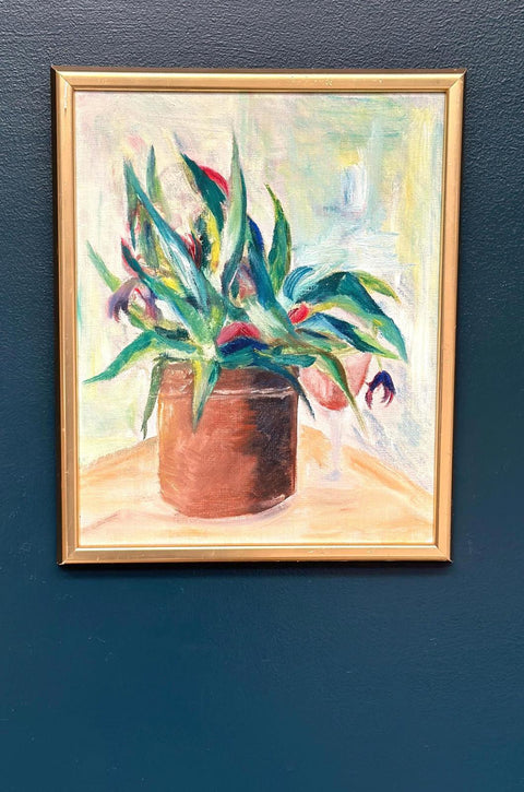 “Vase with Plant”