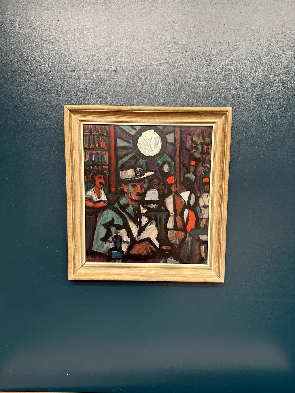 “Interior with People”