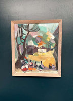 “Figures and Houses” by Brita Hansson