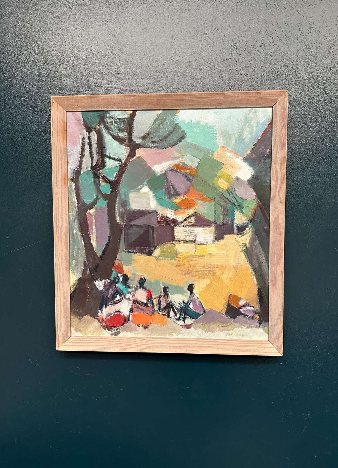 “Figures and Houses” by Brita Hansson