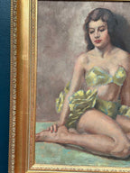 “Seated Woman” by Sigrid Wahlström de Rougemont