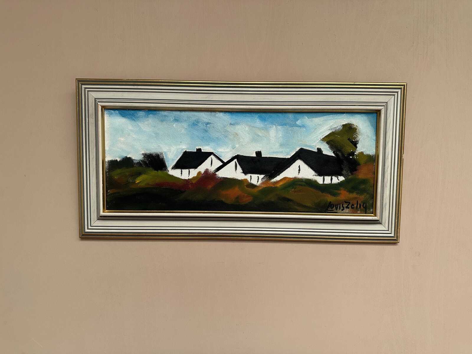 “Landscape with Farm” by Louis Zelig