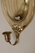 Pair Of Mid Century Swedish Brass Sconces