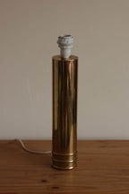 1960's Mid Century Swedish Large Brass Table Lamp by  Bergbom, Model B 010