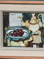 “ Fruits and Teapot” by Hans Larsson