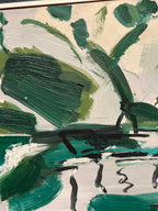 “Rowboats in a Green Landscape” by Bo Swenson