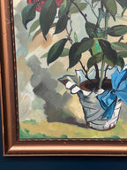 "Flower Motif in Pot” by G. Källbom