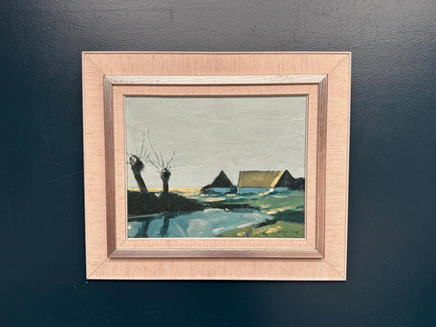“Farm by the Lake” by Bengt Hillgrund