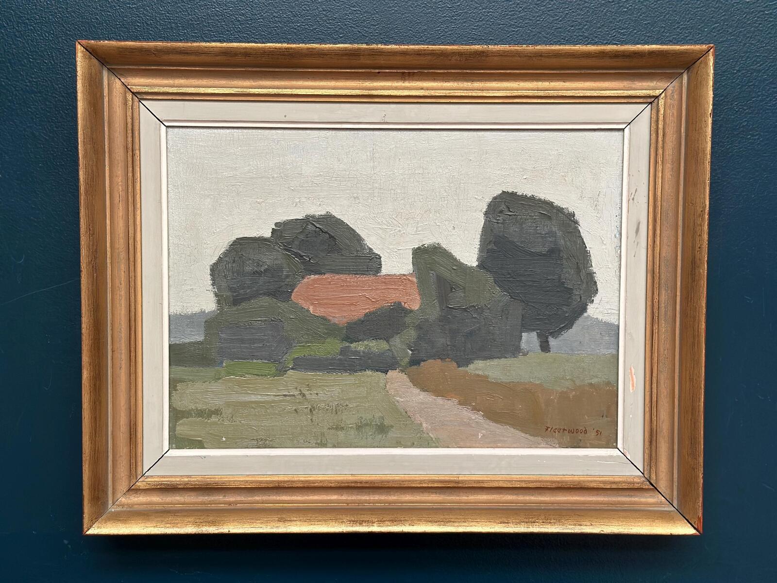 “House and Trees” by William Fleetwood (1915–1993)