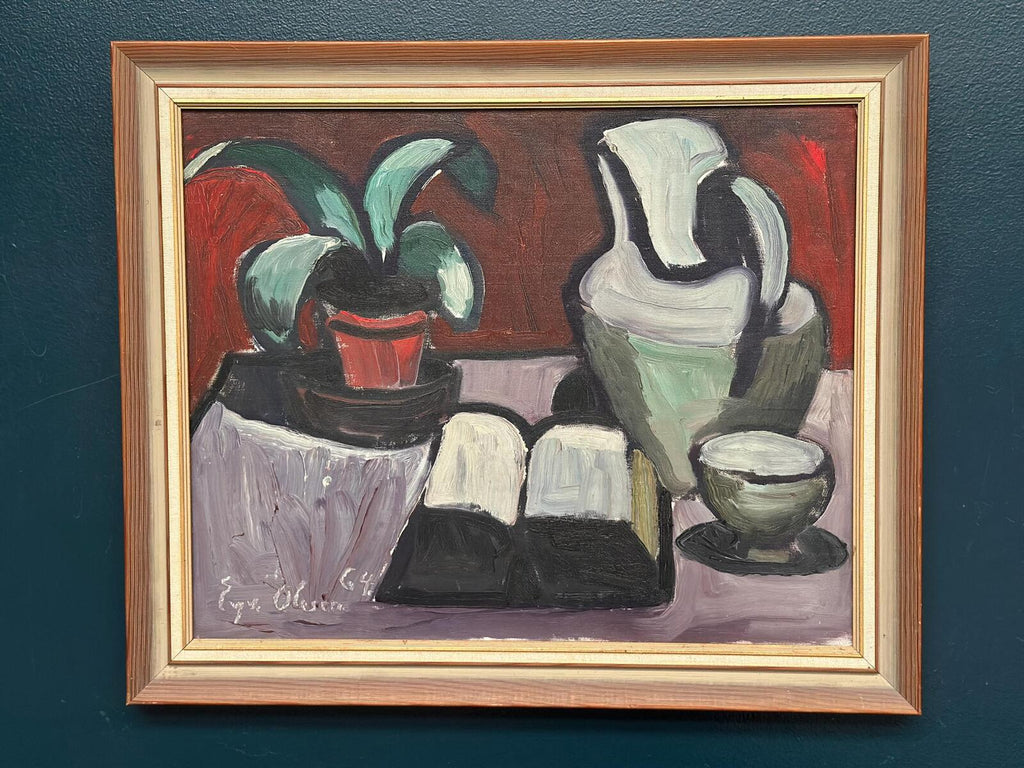 “Pitcher and Plant ” by Evy Olesen