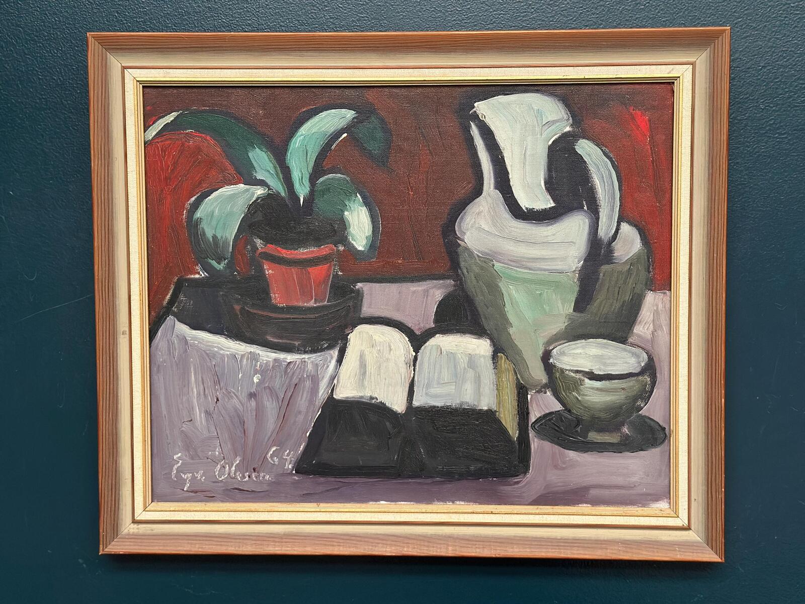 “Pitcher and Plant ” by Evy Olesen