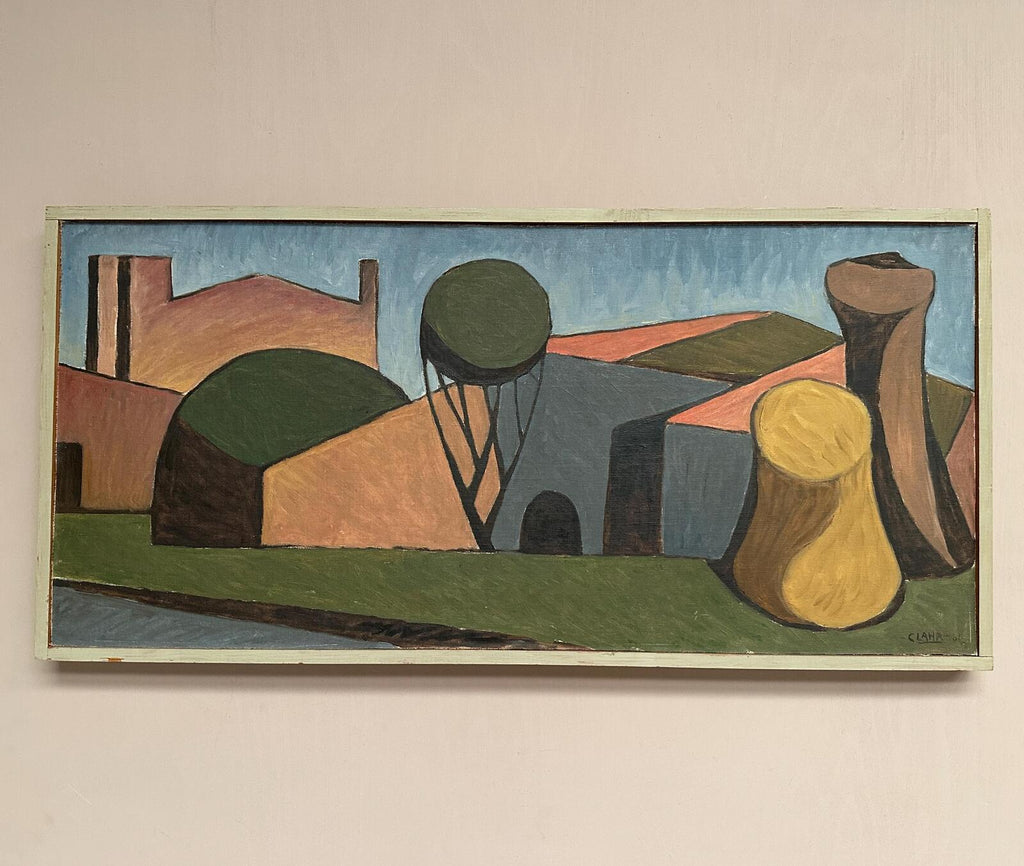 "Spansk By" by Emil Clahr (1905–1983)