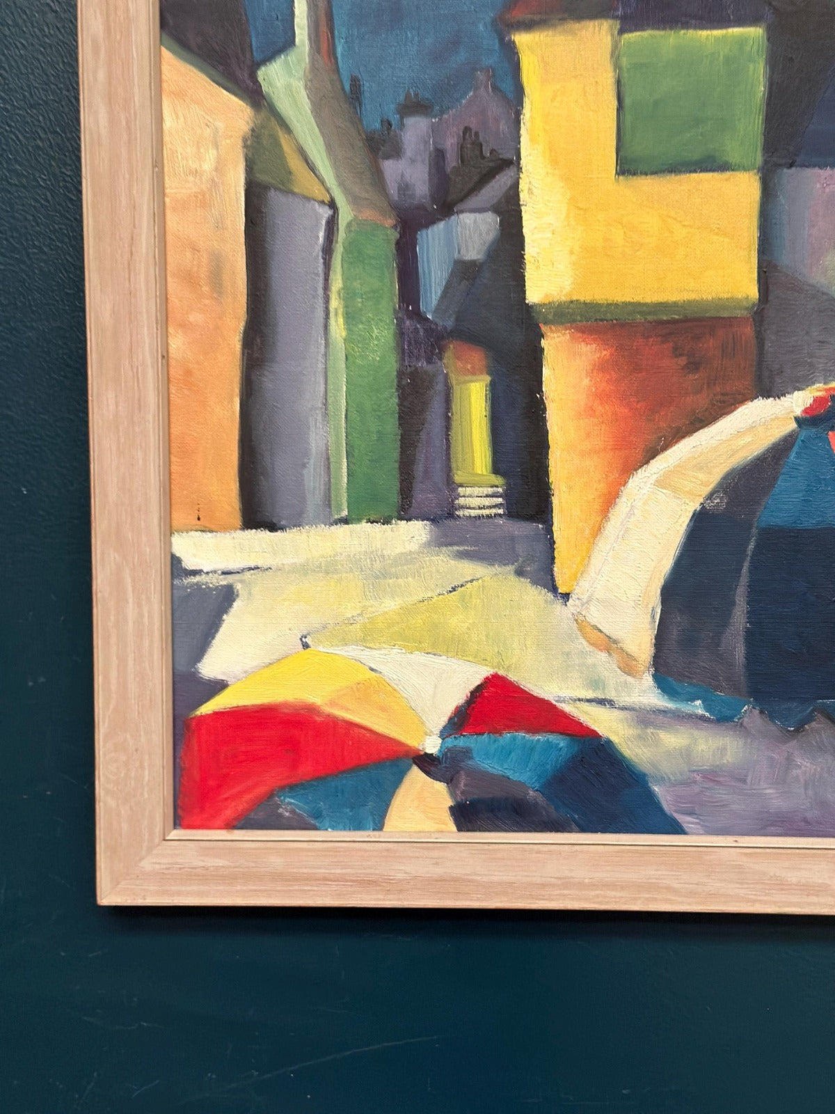 “Cityscape with House Facades” by Ebbe Höglund