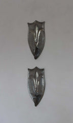 Pair Of Swedish Pewter Sconces