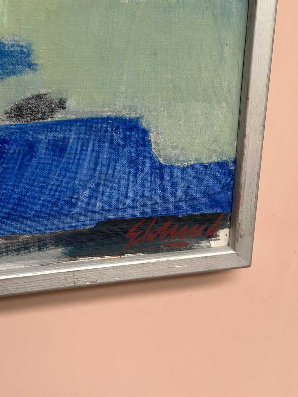 “Blå kust” (Blue Coast) by Bengt Eklund (1916–1989)