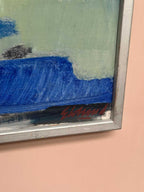 “Blå kust” (Blue Coast) by Bengt Eklund (1916–1989)