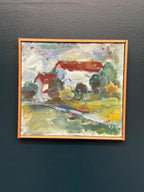 “Cottage and Trees” by Folke Björnfot