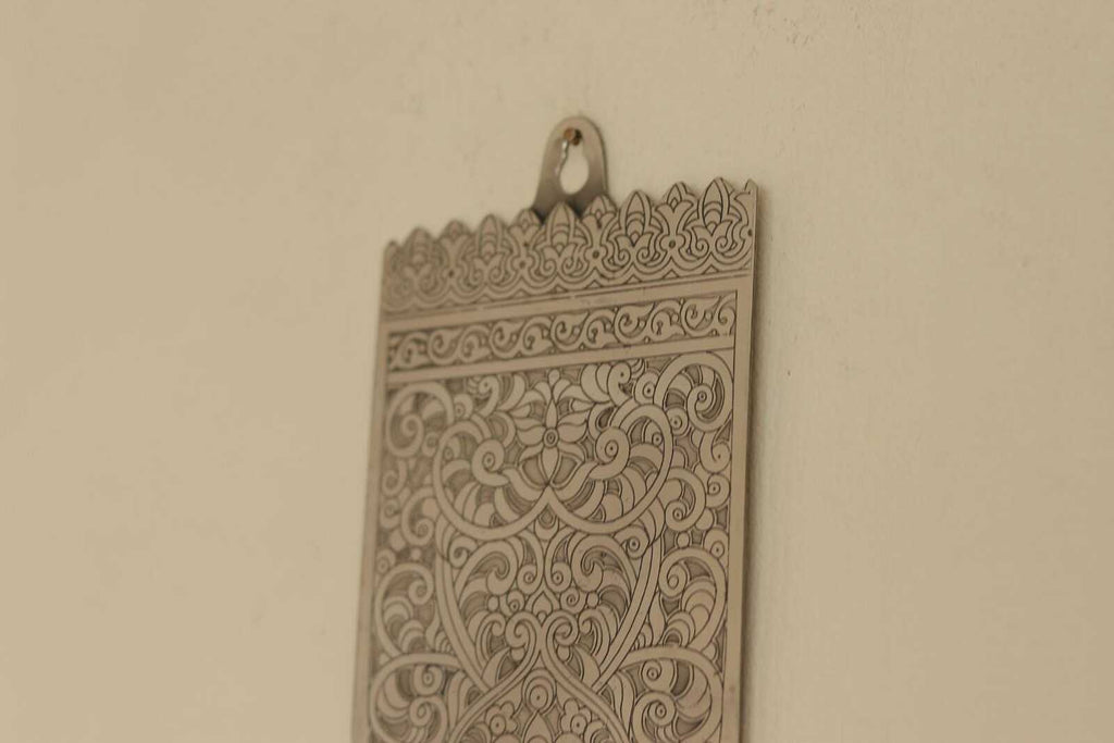 Pair Of Vintage Pewter Sconces