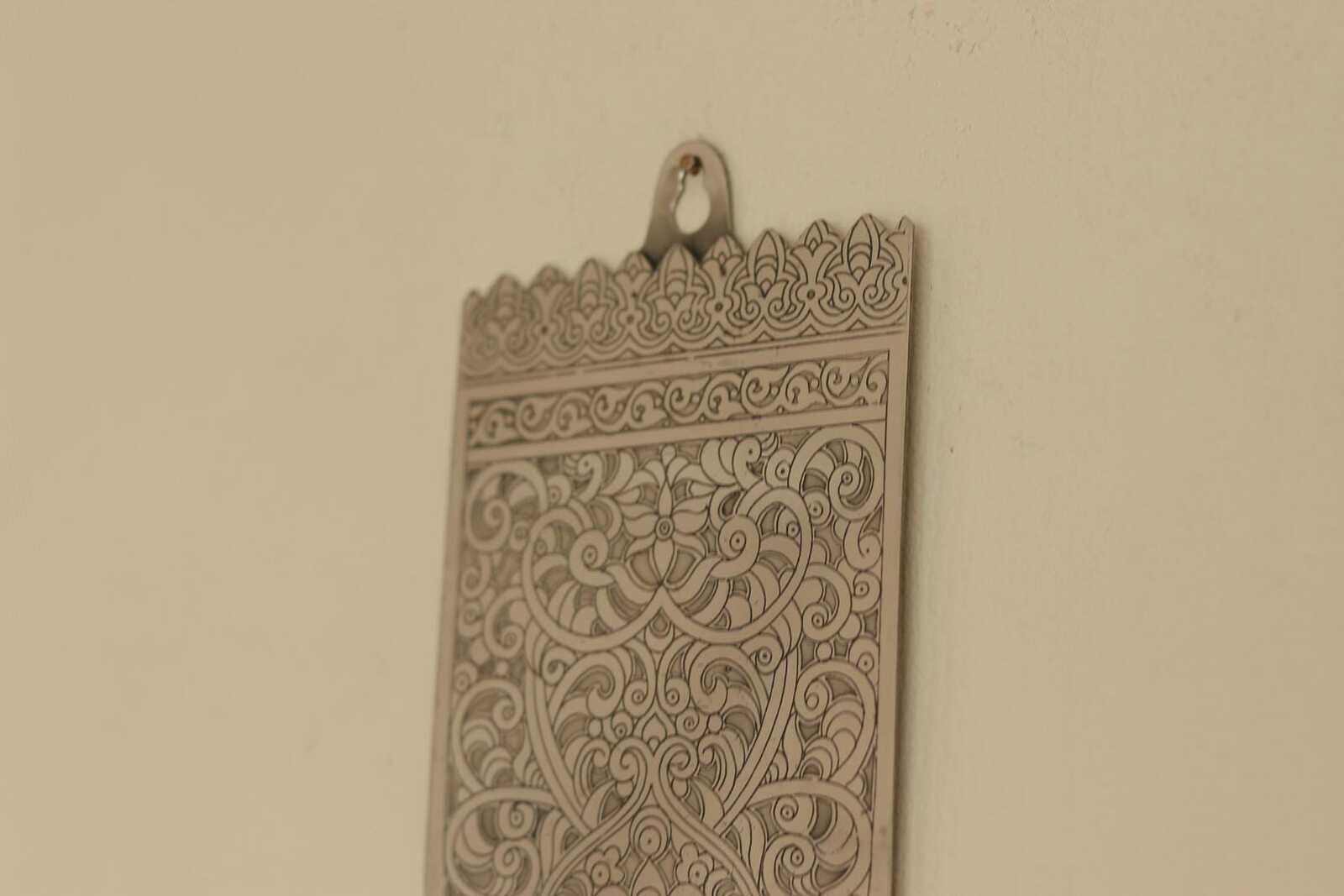Pair Of Vintage Pewter Sconces