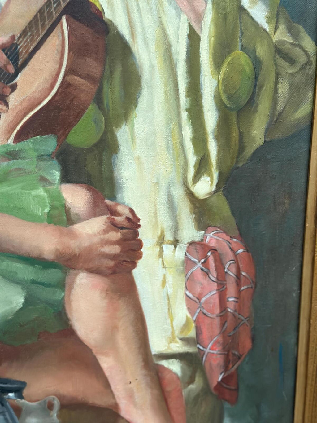 “Woman and Clown” by Philippe de Rougemont