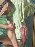 “Woman and Clown” by Philippe de Rougemont