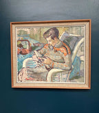 “Man Reading Book” by Rune Person