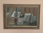 “Vase and Books” by Gösta Stawåsen