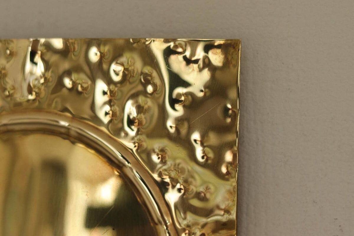 Pair Of  Swedish Brass Sconces