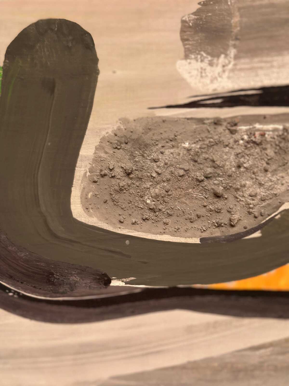 “Composition” Attributed to Olof Arén