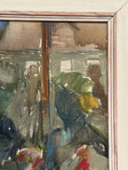 “City Motif with People” by Sven Fritiof Teodor Grandin