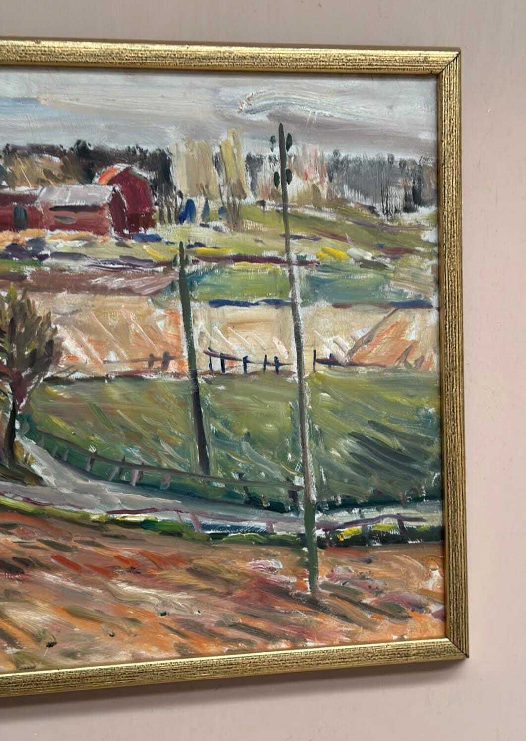 “Landscape” by Alexander Roos (1895–1973)