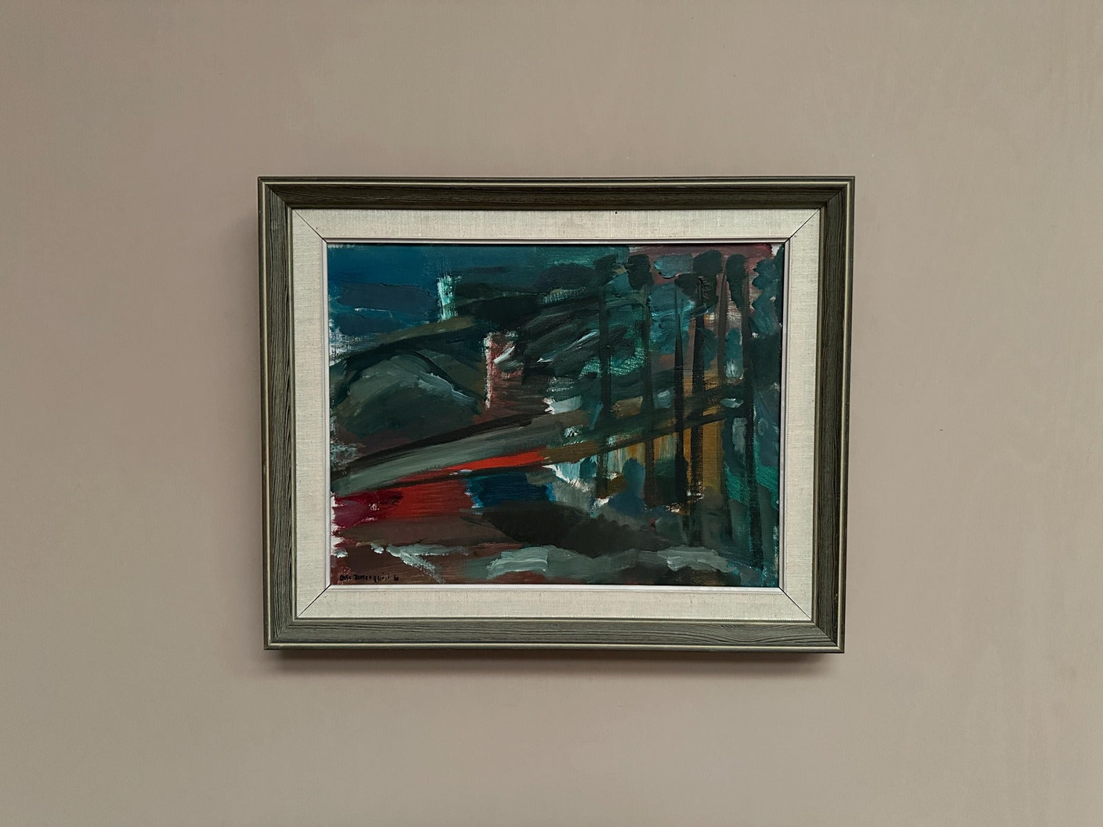 “Abstract Landscape” by Olle Zetterqvist