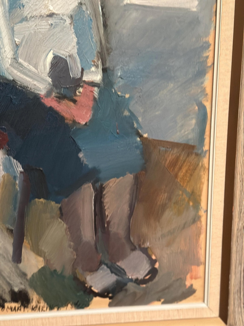 “Seated Woman” by Gösta Stawåsen