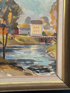 “Riverside Village” by B. Lundqvist