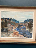 “Landscape with River and Forest” by Kaj