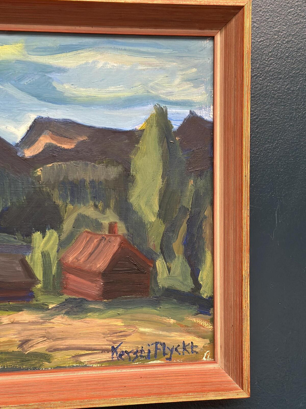 Mountain Landscape by Kerstin Flyckt