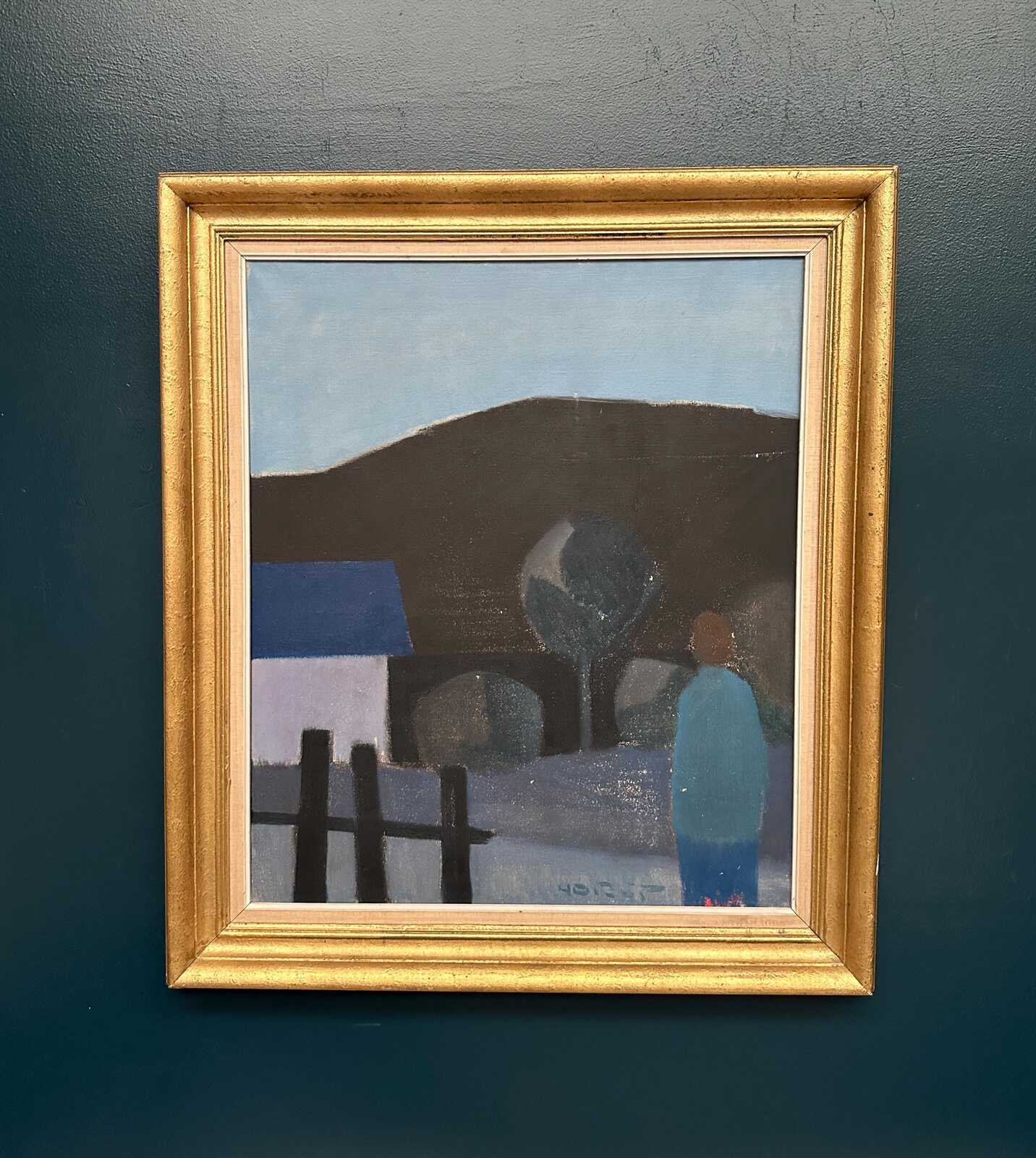 “Landscape” by Knud Horup (1926–1973)
