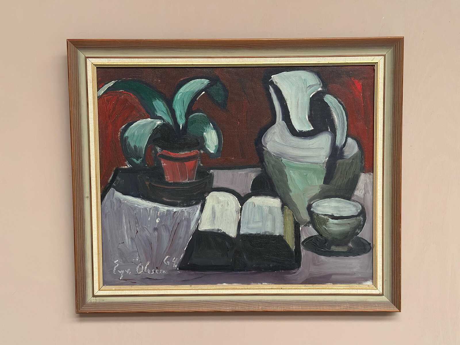 “Pitcher and Plant ” by Evy Olesen