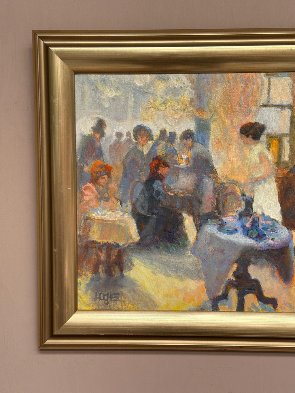 “Café Interior” by Don Hughes