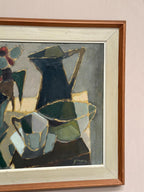 “Cubist Still Life” by Sven Johansson (1916–1990)