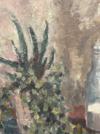“Still Life with Glass Bottle” by Lars Falk