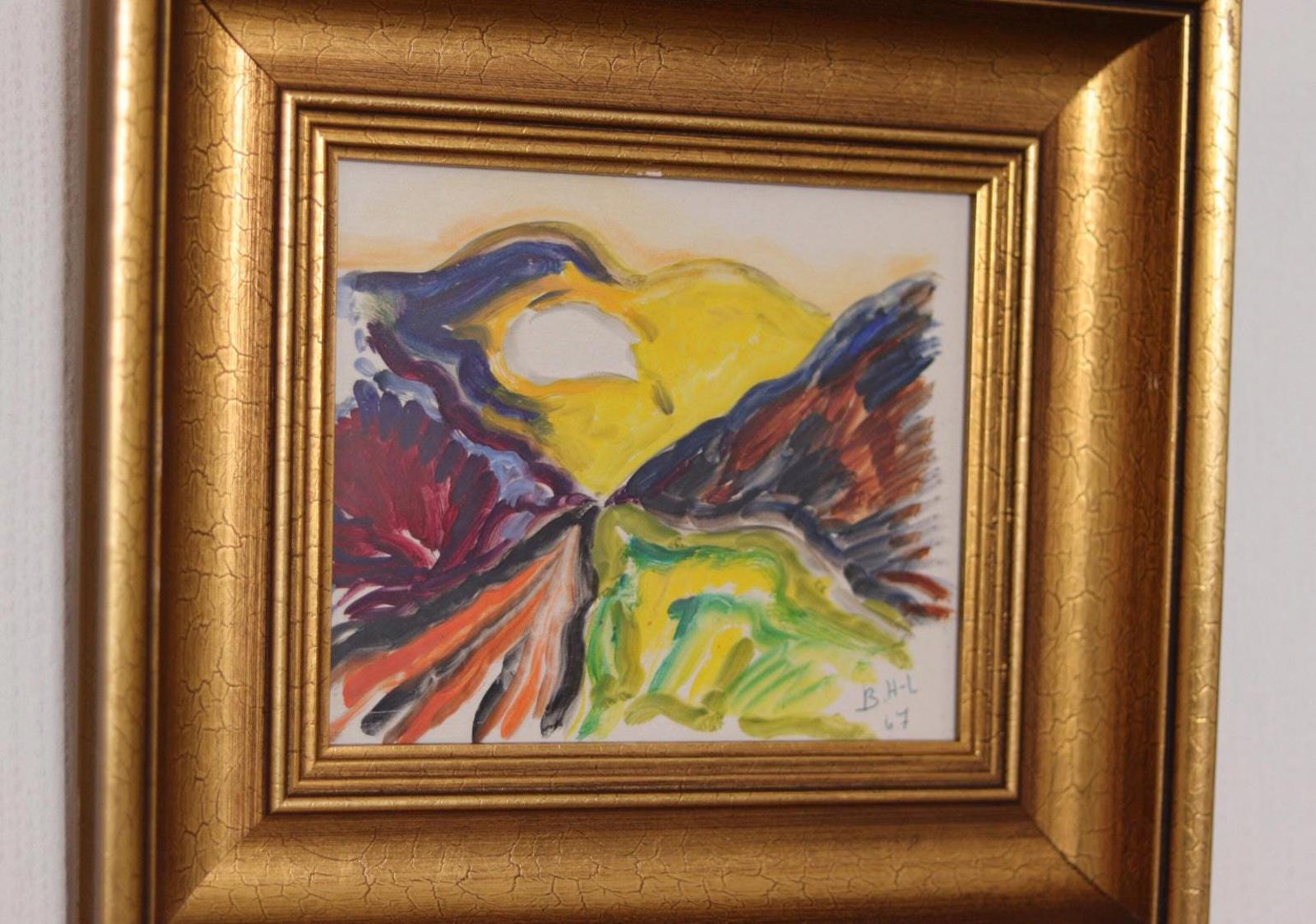 “Abstract Landscape” by Bror Hvistendahl
