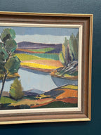 “Natural Landscape” by Frans Rase (1913–1994)