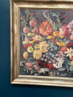 “Still Life with Flowers” by F. Wiegand