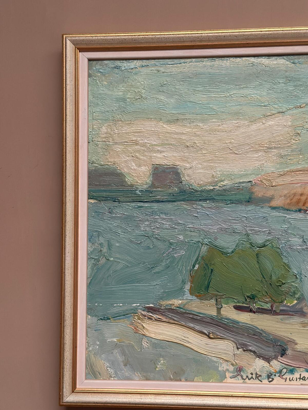 “Coastal Landscape” by Erik Birger Gustafson