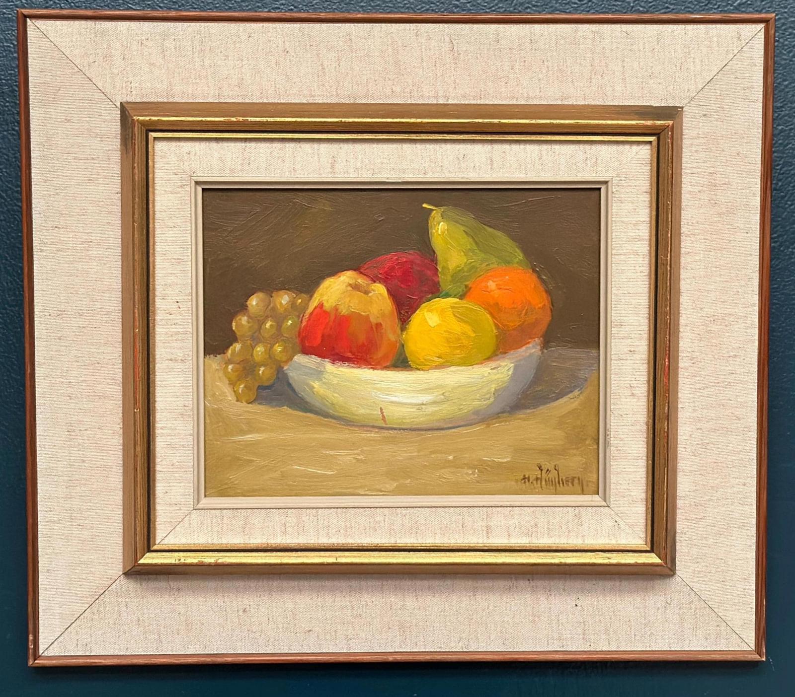 “Still Life with Fruit” by Hilding Bernhard Högberg