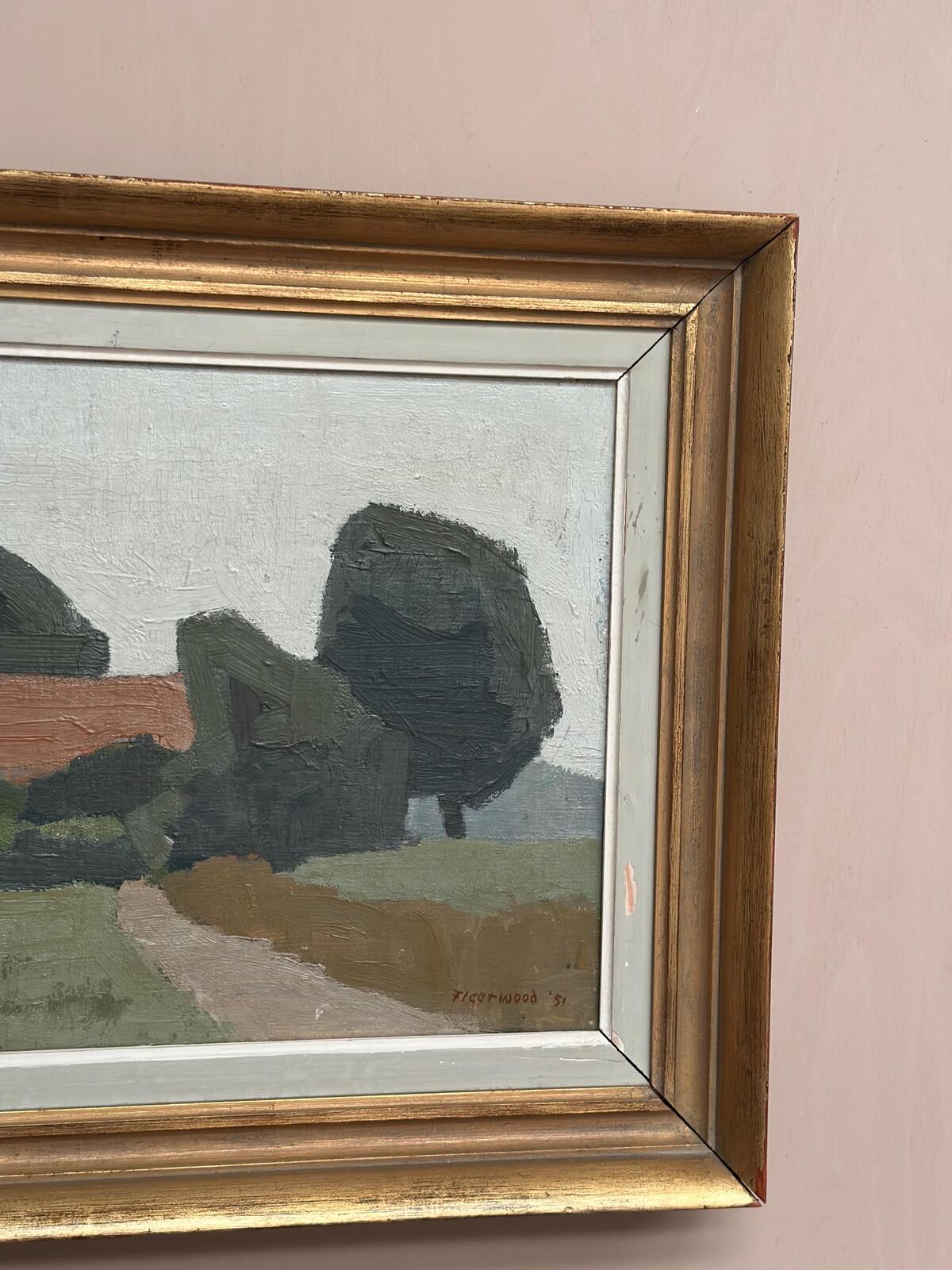 “House and Trees” by William Fleetwood (1915–1993)