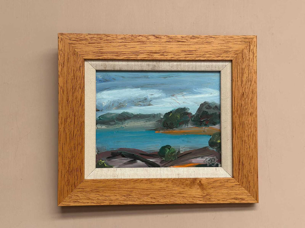 “Coastal Landscape” by Göran Brunius